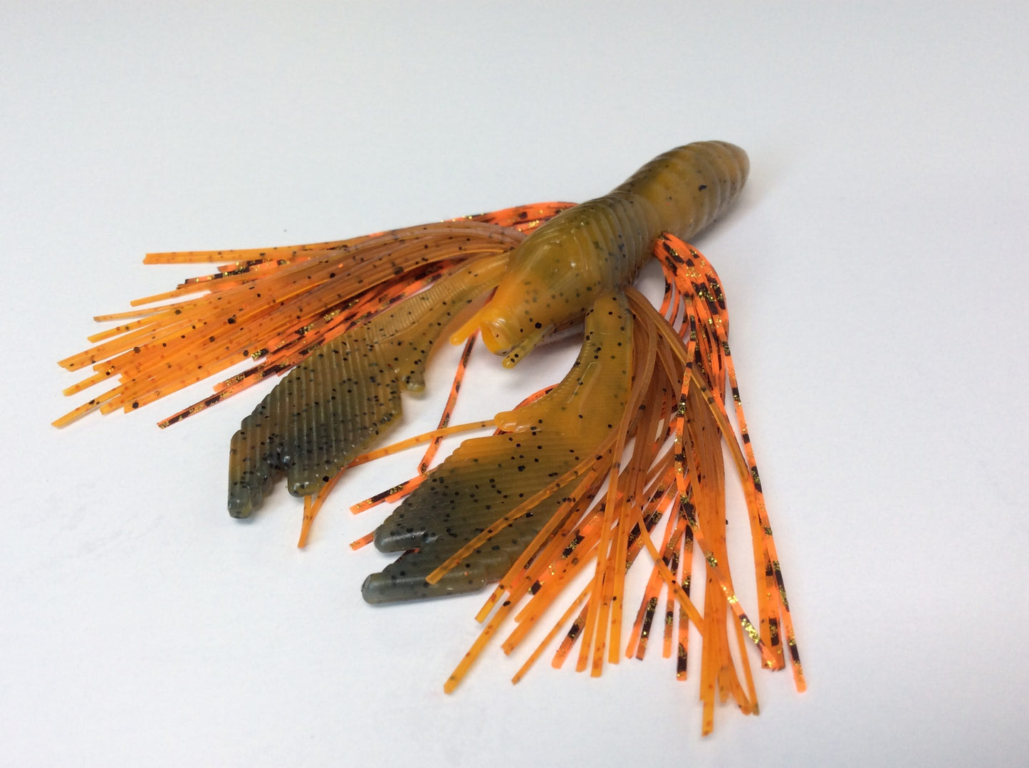 Tightlines UV Whisker DB Hybrid Rattl'N Rig 4" - UV Craw w/ Craw Tip/Tiger  4pk