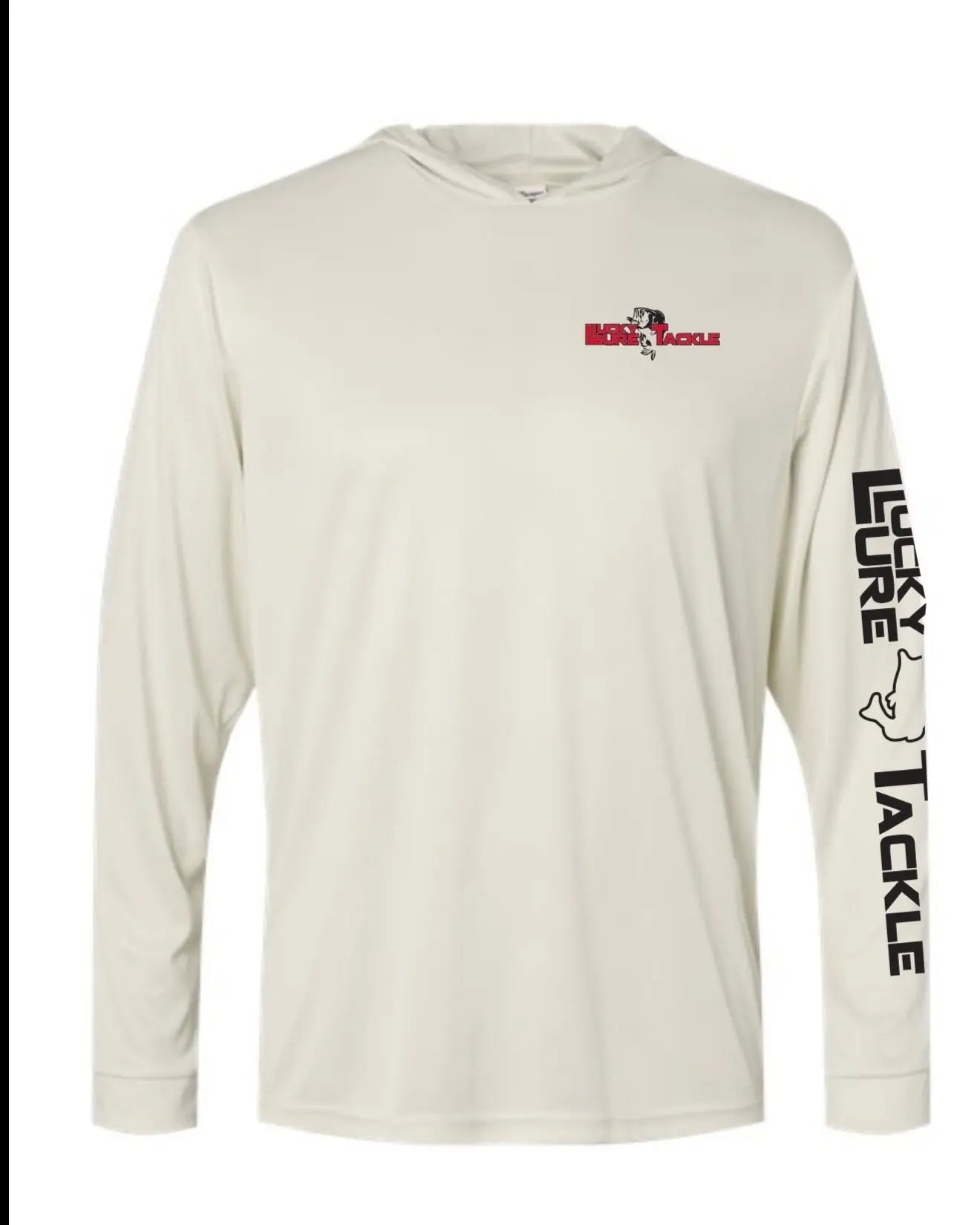 Lucky Lure Tackle Hooded Performance Long Sleeve Shirt 