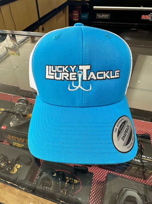 Lucky Lure Hat - Blue and White