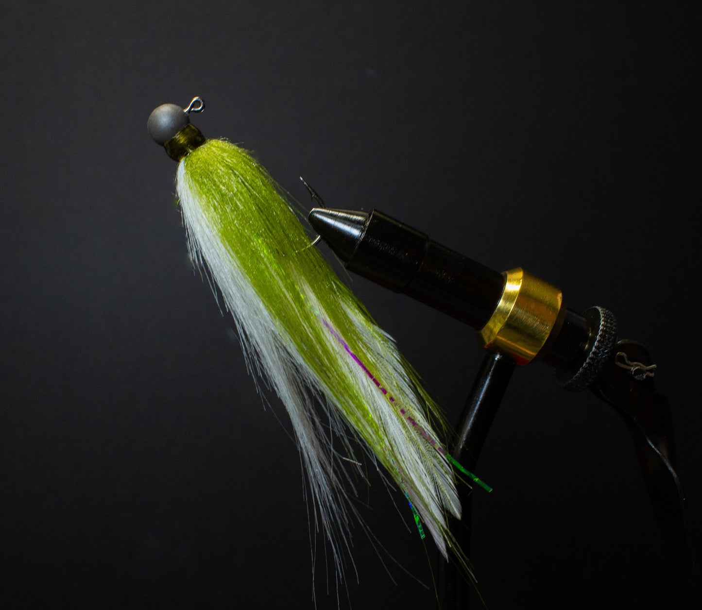 Juice's Tungsten Hairmiki Jig 3/8oz 3/0 - TN Shad Natural Head