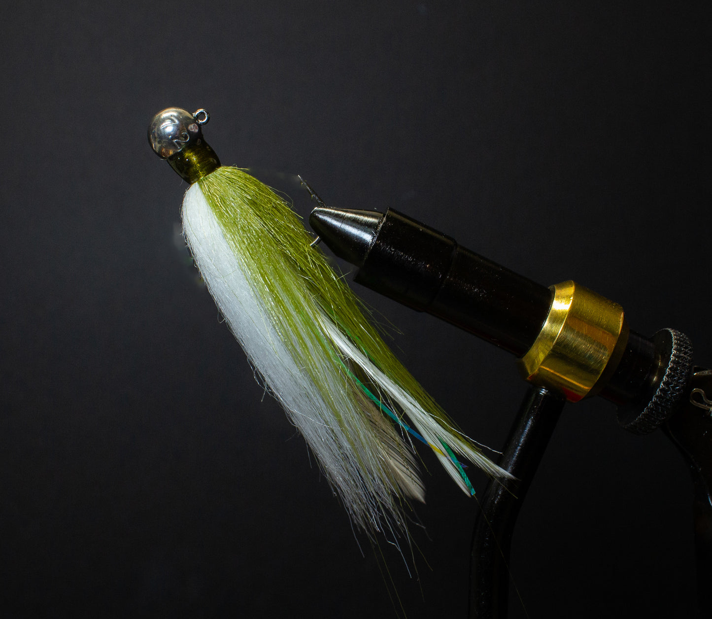 Juice's Tungsten Mini Hairmiki Jig 1/4oz 1/0 - TN Shad Natural Head