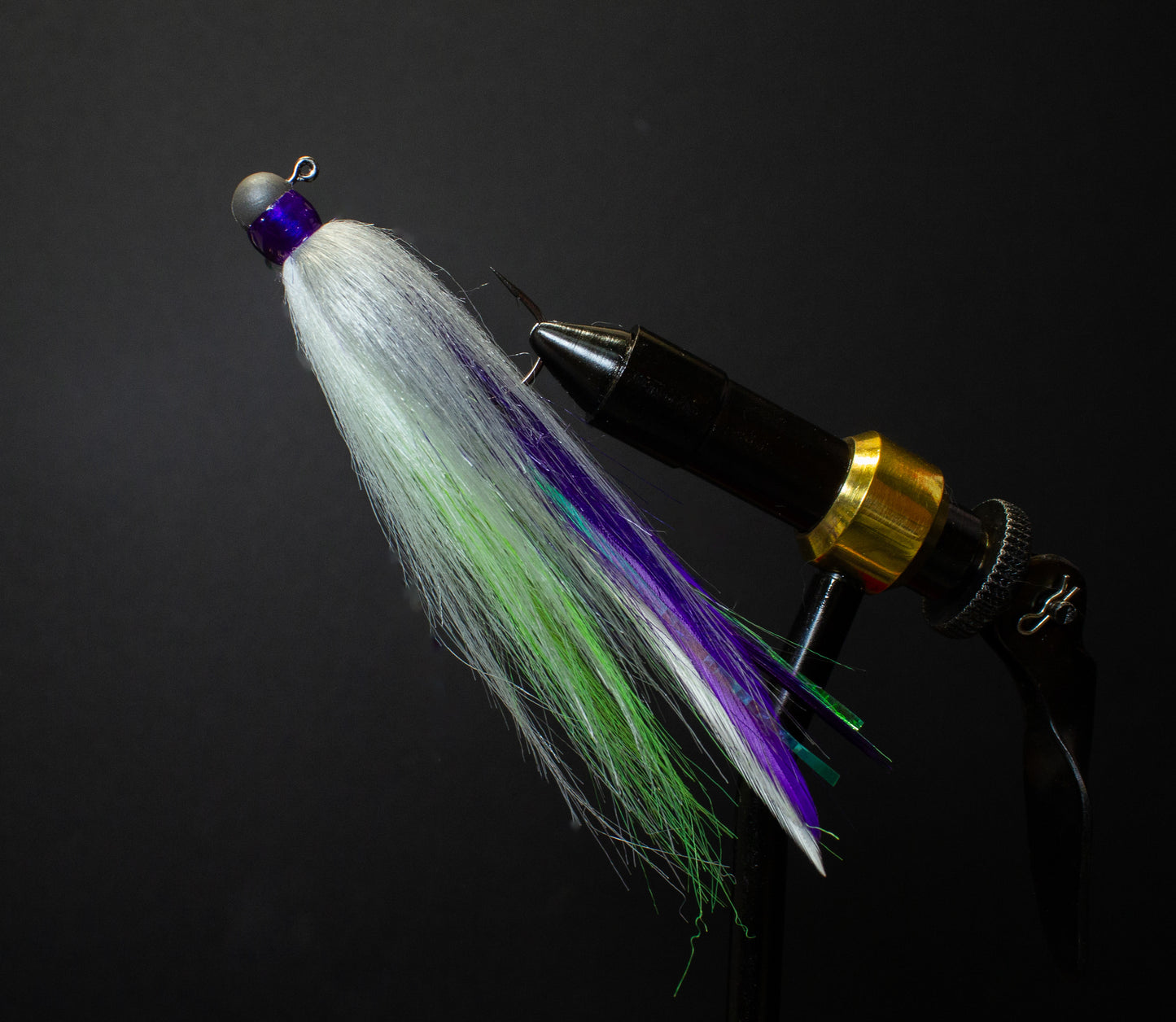 Juice's Tungsten Hairmiki Jig 3/16oz 3/0 - Rodeo Queen Resin Head