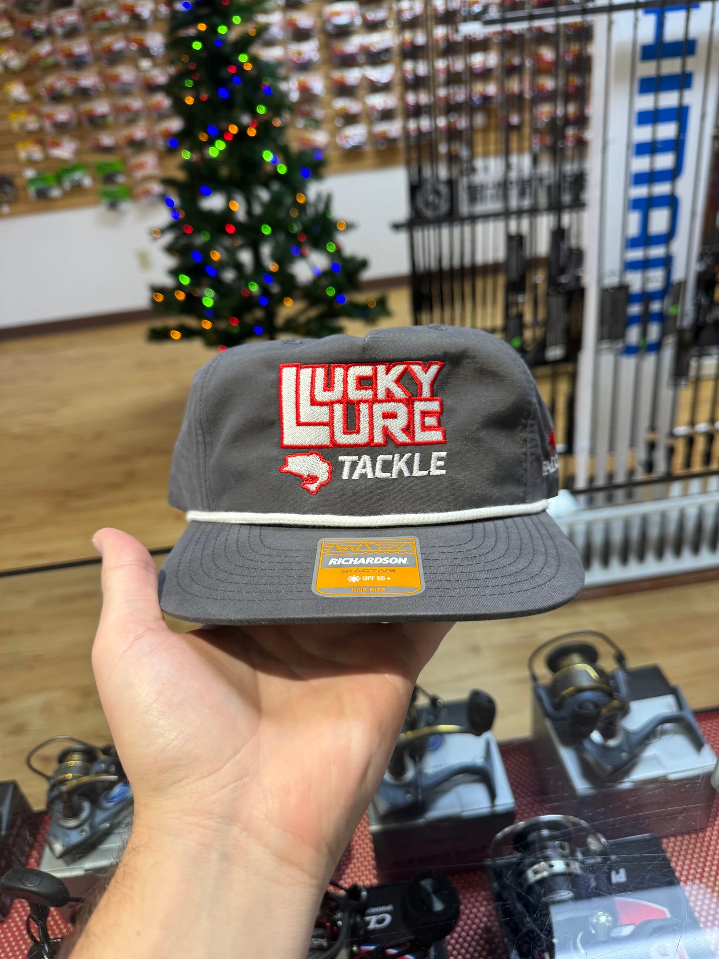 Lucky Lure Tackle x Falcon Rods Captains Hat - Lucky Lure Tackle