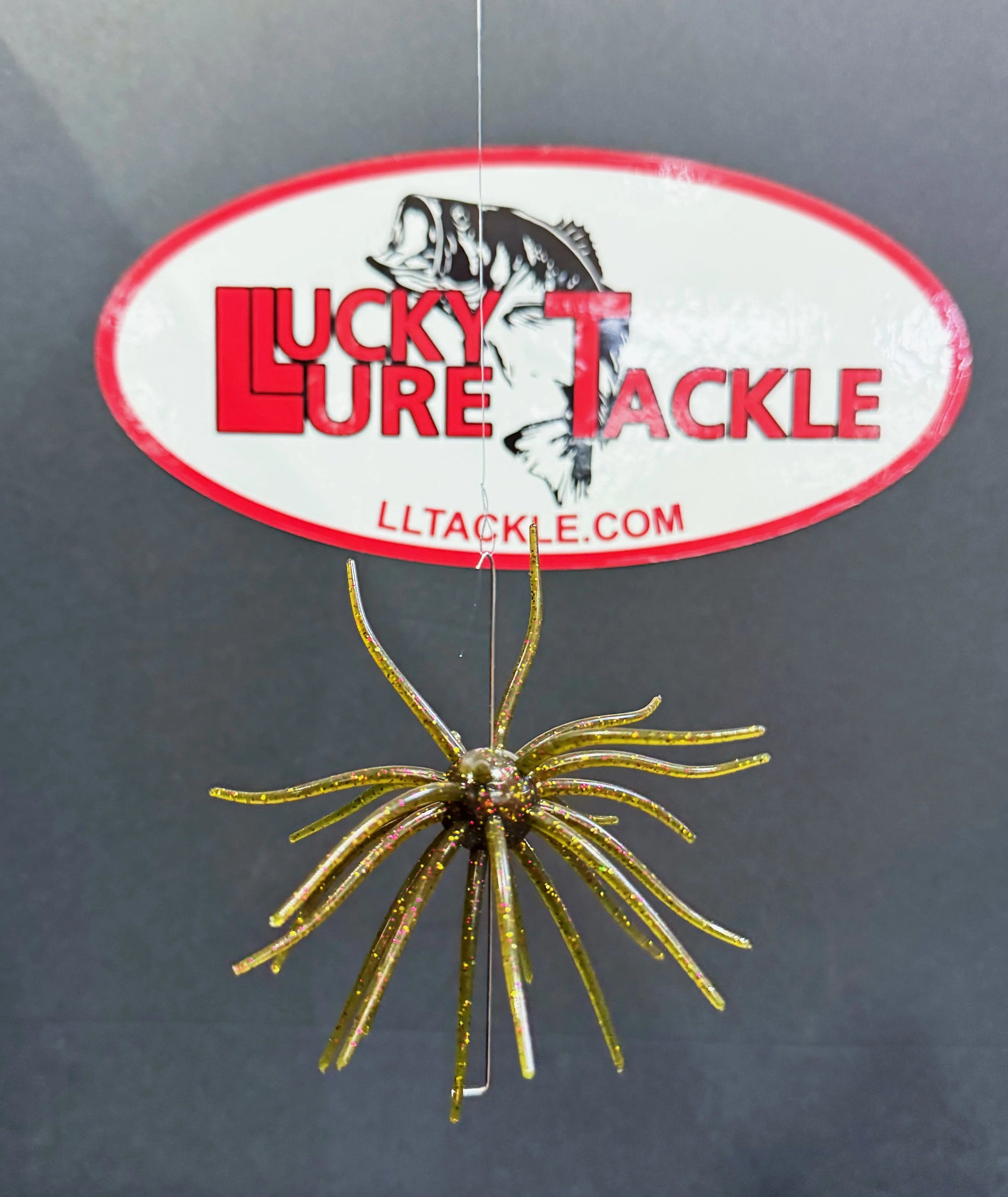 Hags's Prickly Pear Mesquite Magic Soft Plastic lure featuring wispy tentacles and compact finesse profile for pressured bass and finicky fish 