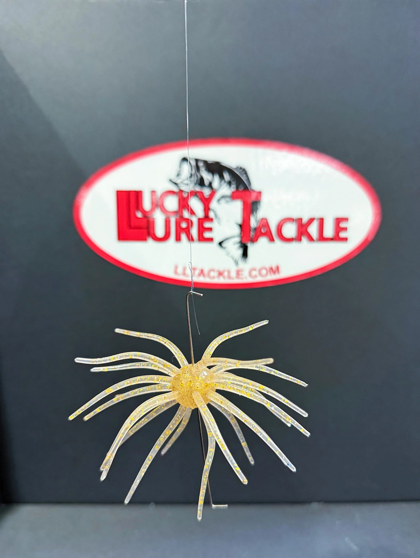 Hags's Prickly Pear Mesquite Magic Soft Plastic lure featuring wispy tentacles and compact finesse profile for pressured bass and finicky fish 