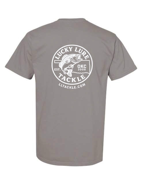 Lucky Lure Tackle Tee - Gray XL