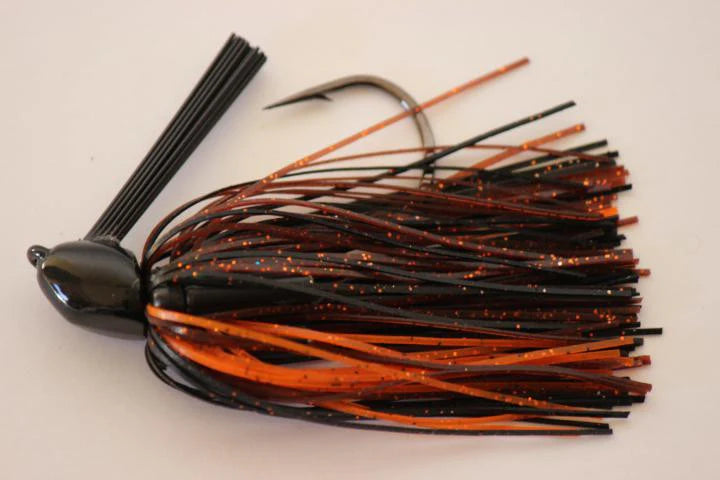 Delta Lures Jig 1/2oz - Black/Brown/Orange