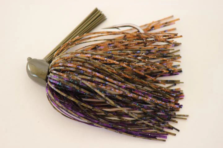 Delta Lures Jig 1/2oz - Green Pumpkin Peanut Butter and Jelly