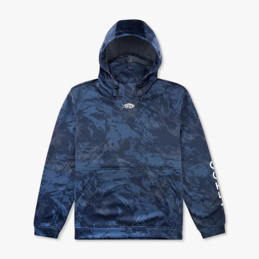 AFTCO Reaper Hoodie - Large Naval Storm Camo