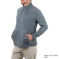 AFTCO Sentinel 1/4 Zip FLC XL Charcoal Heather