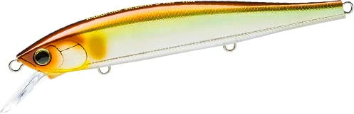 YoZuri Hardcore Minnow Flat 110sp 110mm 4 3/8" - Metallic Ghost Ayu