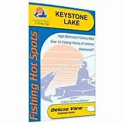 Keystone Lake Map - Lucky Lure Tackle