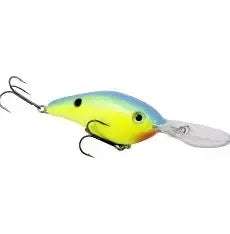 Strike King Pro Model 6XD (Extra deep) Crankbait - Chartreuse Powder Blue