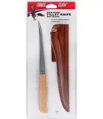 Eagle Claw Wood Handle Fillet Knife - Lucky Lure Tackle