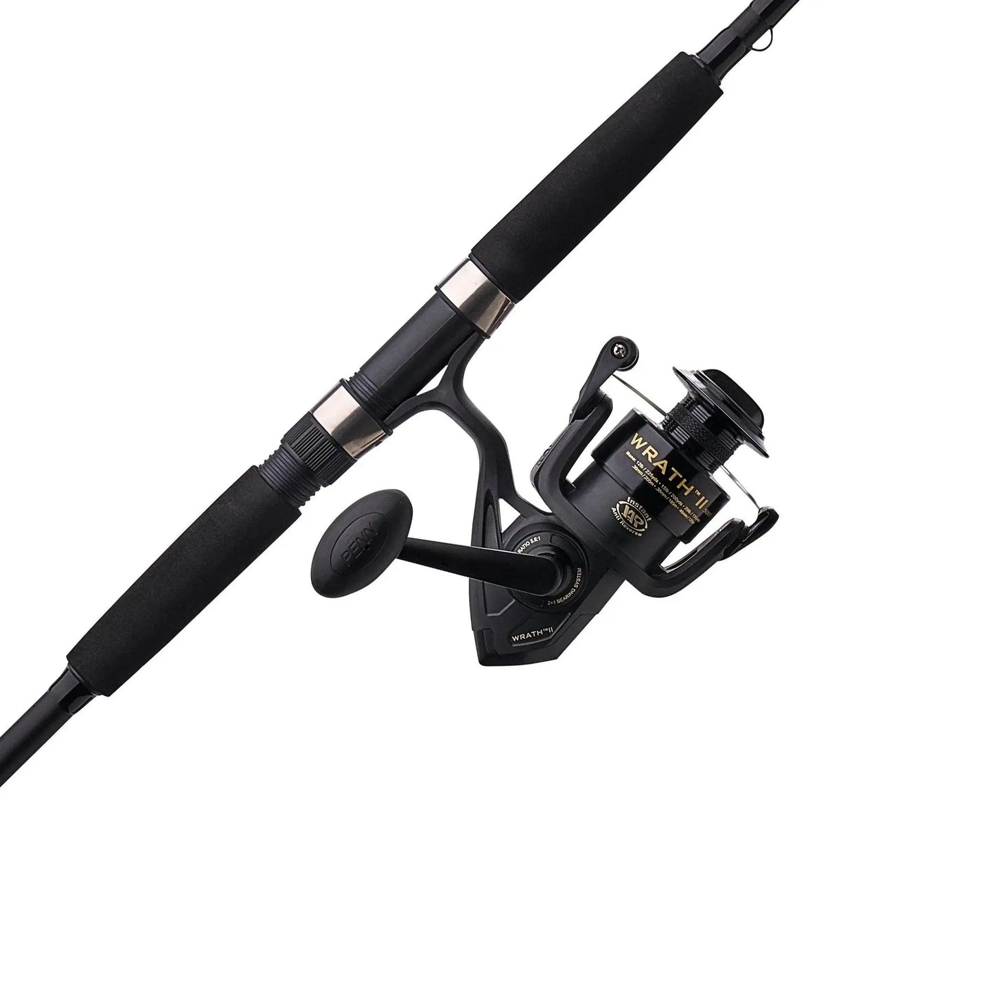 Penn Wrath II Spinning Reel and Fishing Rod Combo 10' Heavy/Mod Fast
