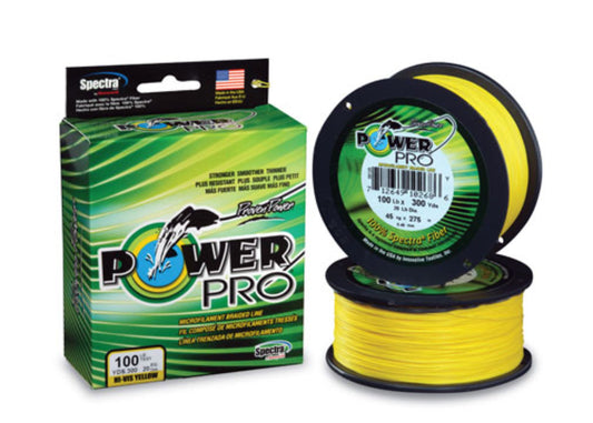 Power Pro Braid 50 Lb 150yds - Yellow