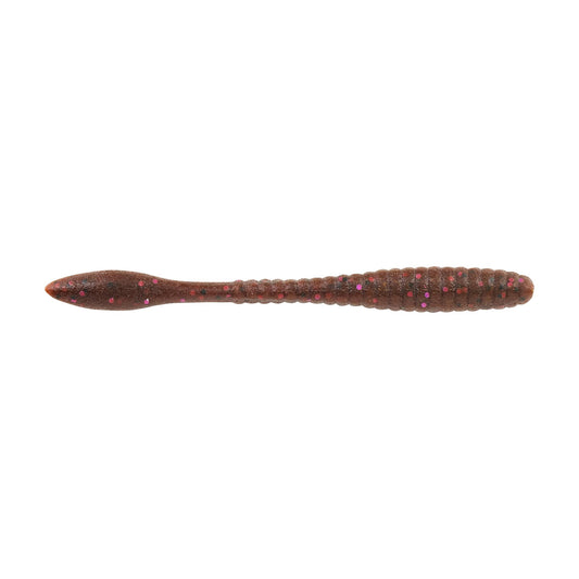 Berkley PB MaxScent FlatWorm 3.6'' - Cinnamon Purple 10pk