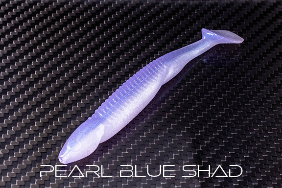 Reaction Innovations Skinny Dipper - Pearl Blue Shad  7pk