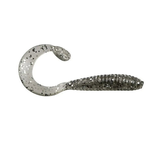 Bobby Garland Hyper Grub - 2" Smoke Silver 18pk
