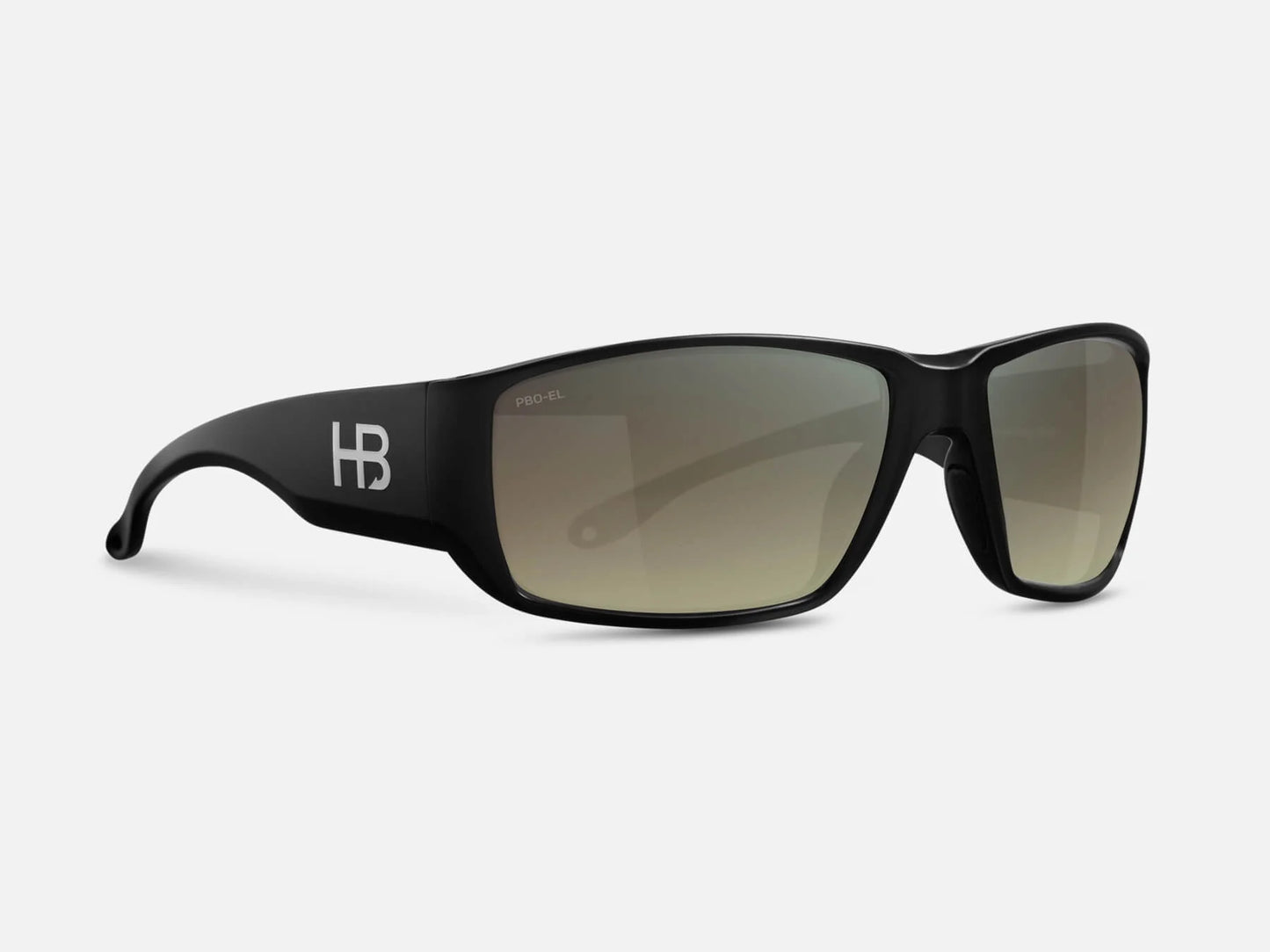 PBO Sunglasses - Electronic RGB Lens - Storm Black Matte