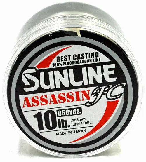 Sunline Assassin FC 660yds 10lb - Clear