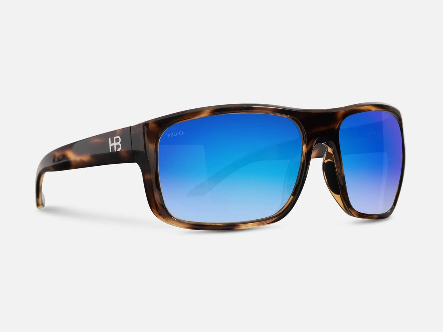 PBO Sunglasses - El Vermilion Lens Electronics - Top Shot Tort Gloss Frame