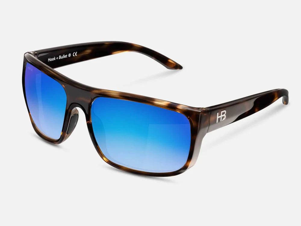 PBO Sunglasses - El Vermilion Lens Electronics - Top Shot Tort Gloss Frame