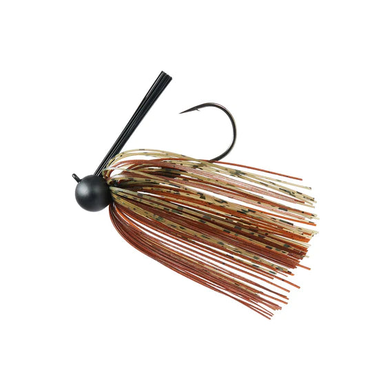 Nako 3/8oz Tungsten Football Jig - Dark Pumpkin Brown