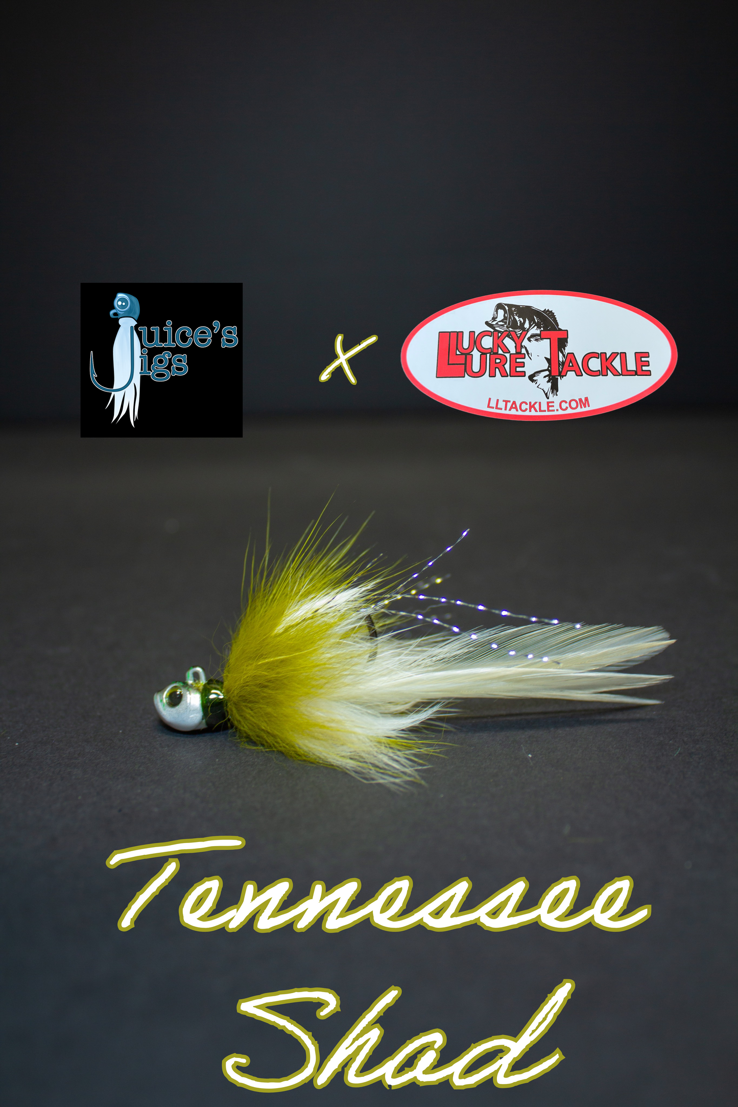 Juice's Hairmiki Jig 1/4oz Taddo FB - TN Shad