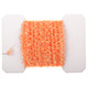 Wapsi Tinsel Chenille Medium - FL Orange/Pearl