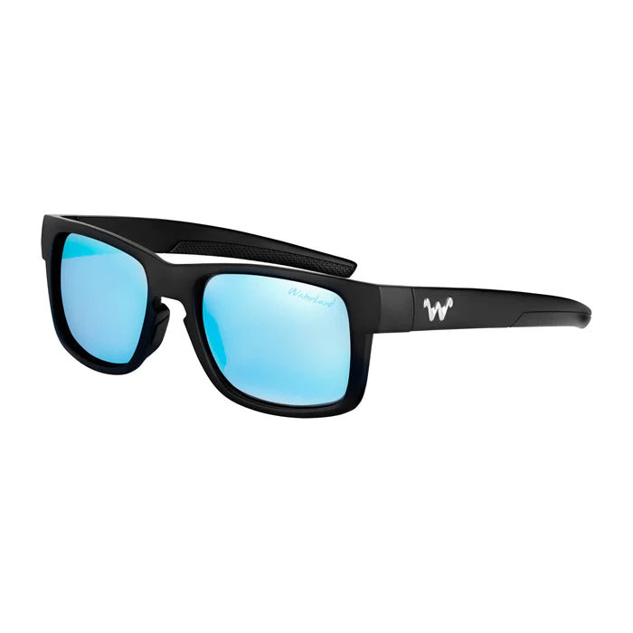 Waterland hybro- matte black- blue mirror