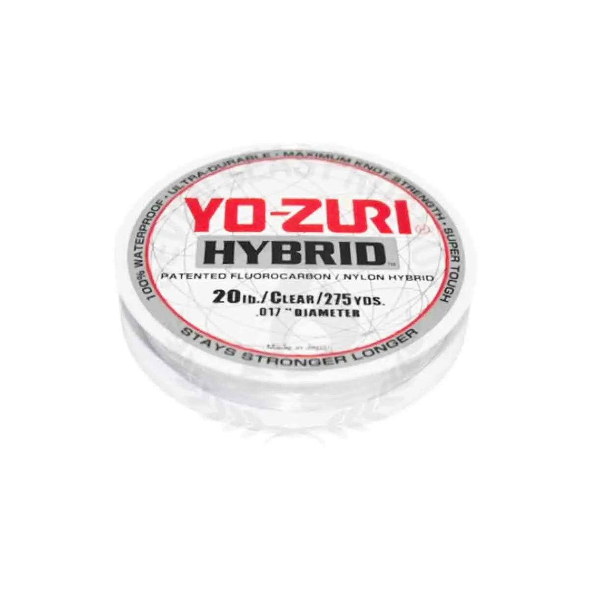 Yo-Zuri Hybrid Fluorocarbon 20lb/clear/275yds - Lucky Lure Tackle