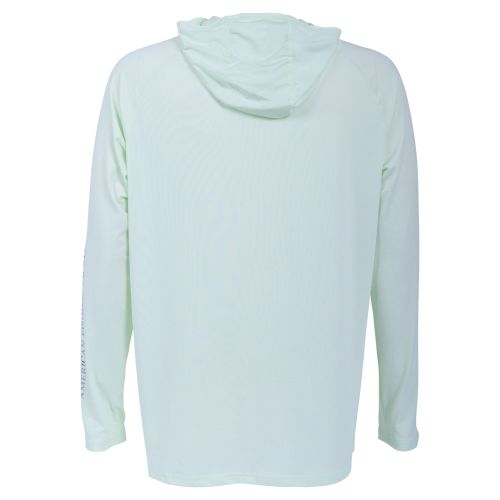 AFTCO Samurai 2 Hooded LS Shirt - Canary Green Heather XL