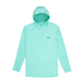 AFTCO Air O Mesh Hood Mens Med Ocean Wave Heather