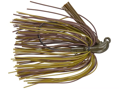 Hag's Tungsten Tsunami All-Around Jig - 3/8oz Green Pumpkin Brown