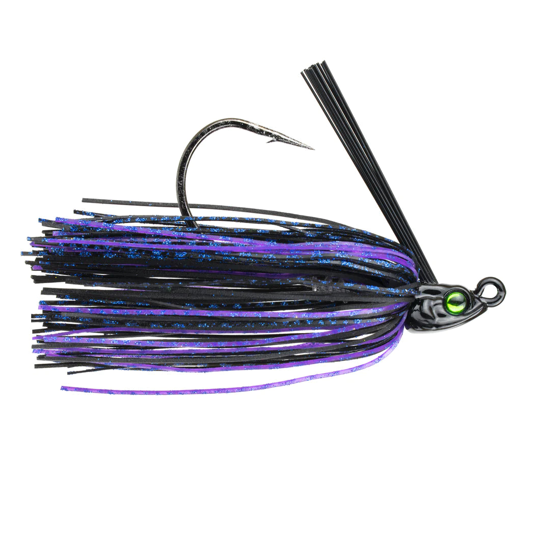 6th Sense Divine Swim Jig 1/2 oz - Black Light