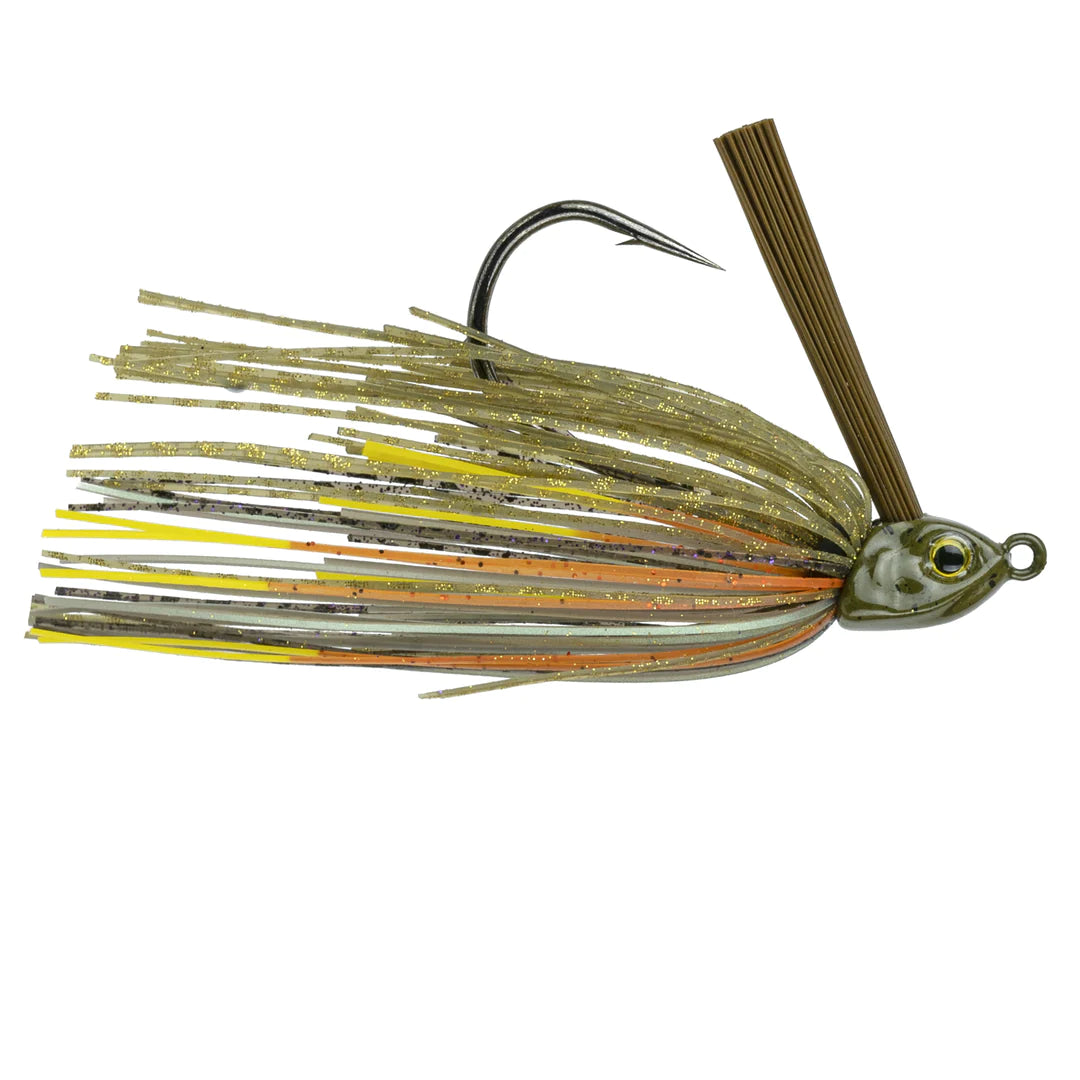 6th Sense Braid Swim Jig 3/8oz - Bluegill Fire