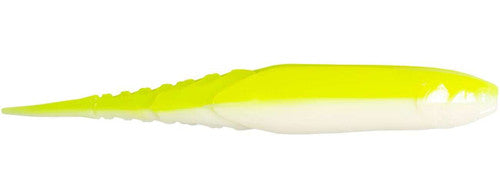 Zman Chatterspike 4.5in - Chartreuse White  5pk