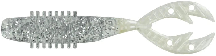 Big Bite 2.5" Kamikaze Swimon - Silver Glitter/Pearl  7pk