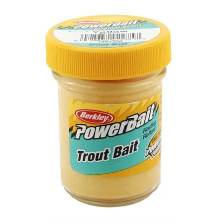 Berkley PowerBait Trout Bait Orig Scent - Yellow 1.75oz