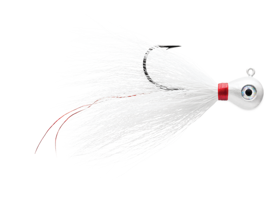 VMC Pro Series Bucktail Jig 1/2oz - White  2pk