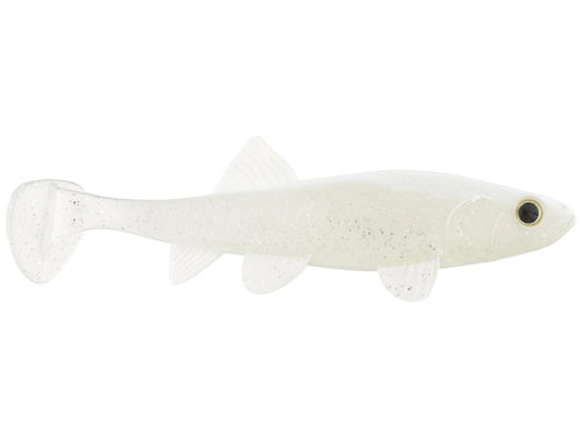 Fish Lab Bio Minnow Weedless Swimbait 5" - Pearl White