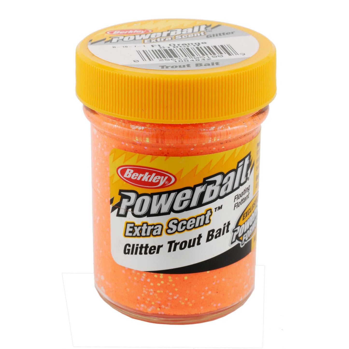 Berkley Glitter Trout Bait Fluorescent Orange