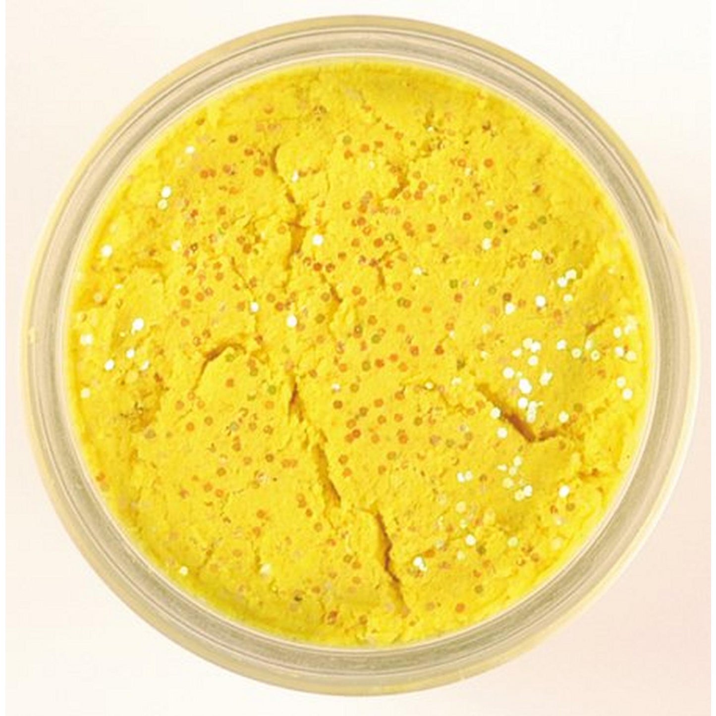 Berkley Glitter Trout Bait Garlic Scent - Yellow