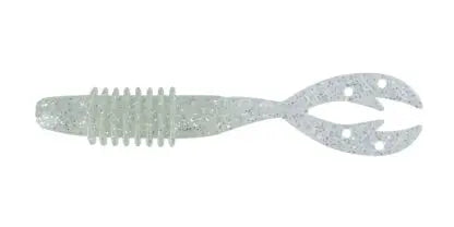 Big Bite 4.25" Kamikaze Swimon - Glow Silver  6pk