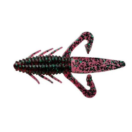 Gene Larew 3.5" Biffle Bug Jr. 8pk - Red Bug