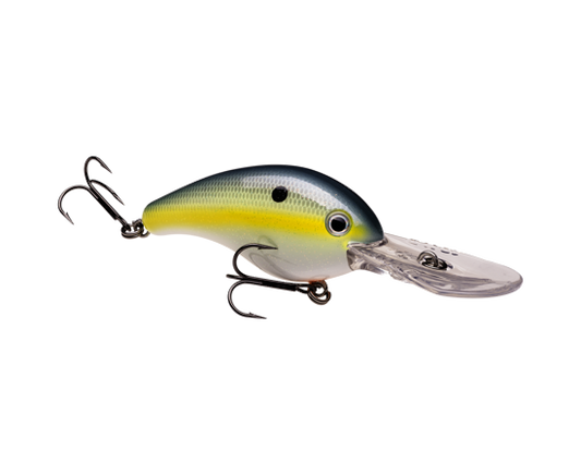 Strike King Pro Model Series 10XD - Chartreuse Sexy Shad