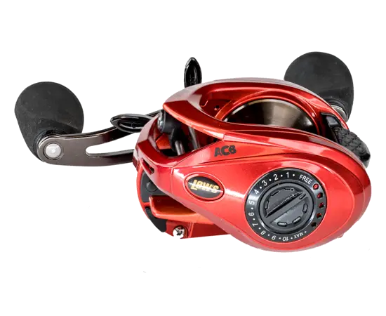 baitcast reels with lures Lews HyperSpeed LFS Baitcast Reel 9.5:1