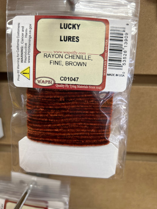 Wapsi Rayon Chenille Fine - Brown