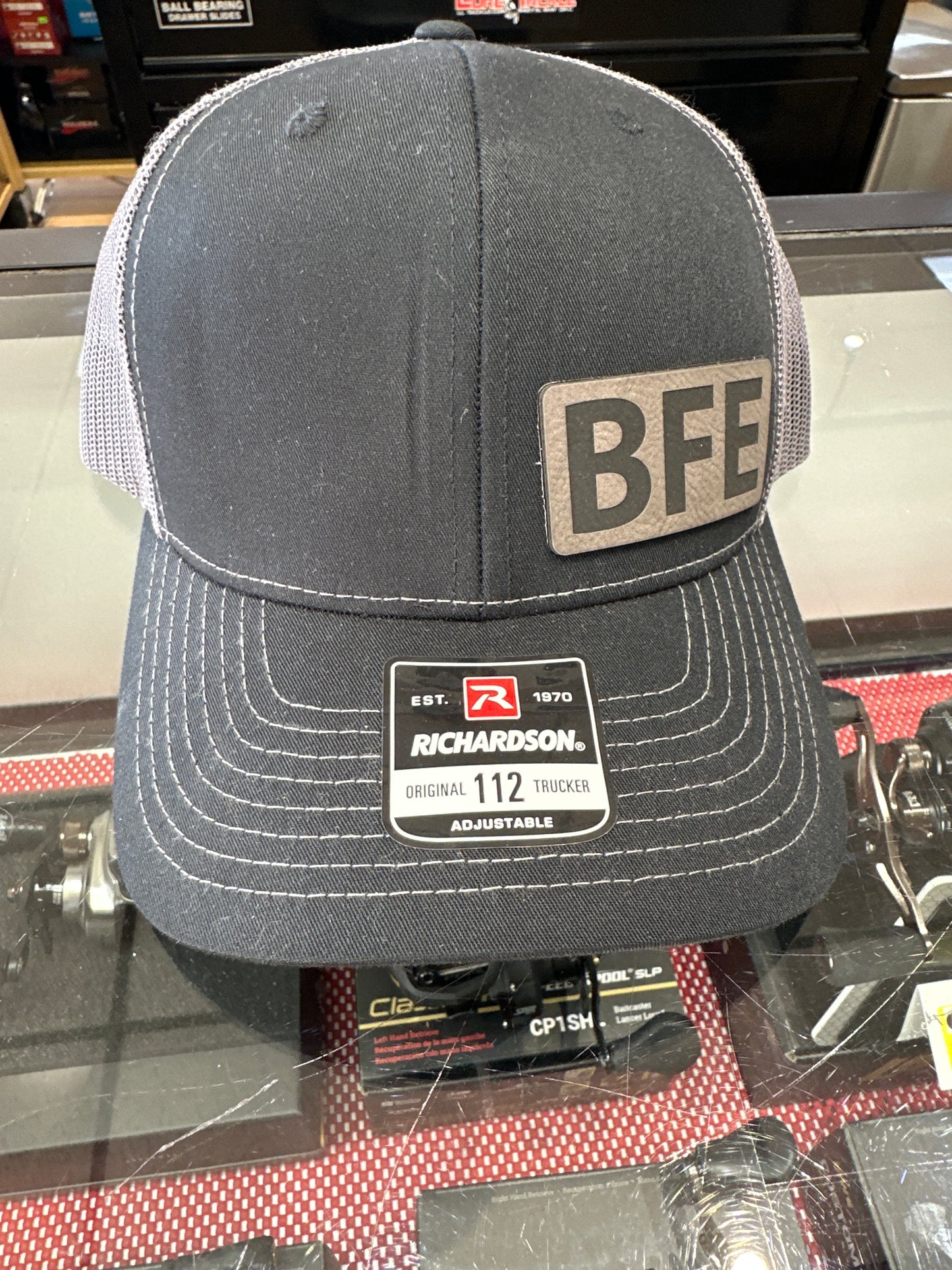 BFE Hat - Grey and Black